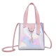 Women's Bags PU Leather PVC Plastic Crossbody Bag Color Block Classic Fashion Shopping Daily 2021 Black Blue Red Blushing Pink