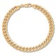 Cuban Curb Chain Bracelet 14K Yellow Gold 85 Length