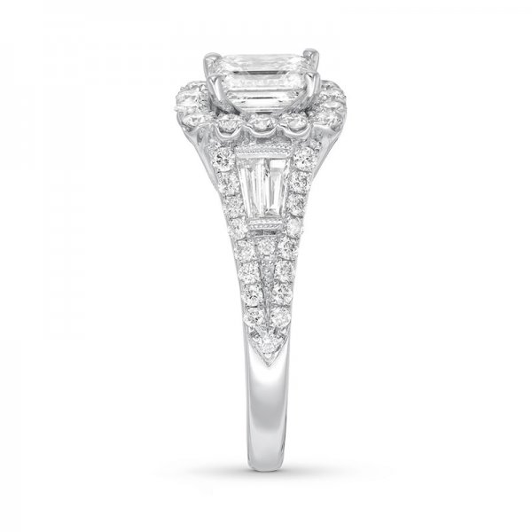 Engagement Ring Crystals Titanium steel