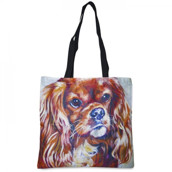 Cavalier King Charles Spaniel Tote Bag