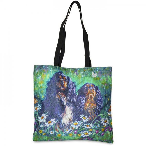 Cavalier King Charles Spaniel Tote Bag