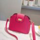 Women's Bags PU Leather Crossbody Bag Buttons Fashion Daily Office & Career Retro Baguette Bag Blushing Pink Fuchsia White B